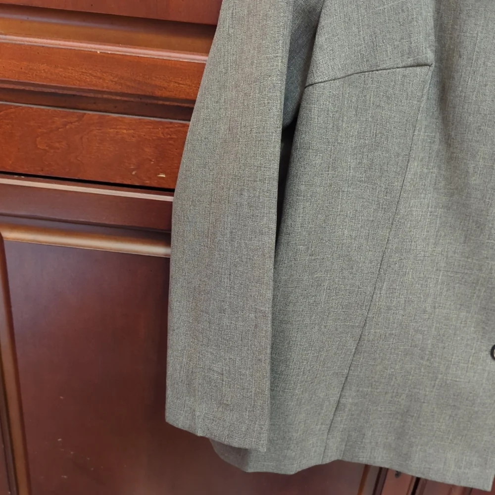 Vintage Jacket Blazer Brown Tailored w/Applique 16WP Periwinkle - Picture 8 of 15